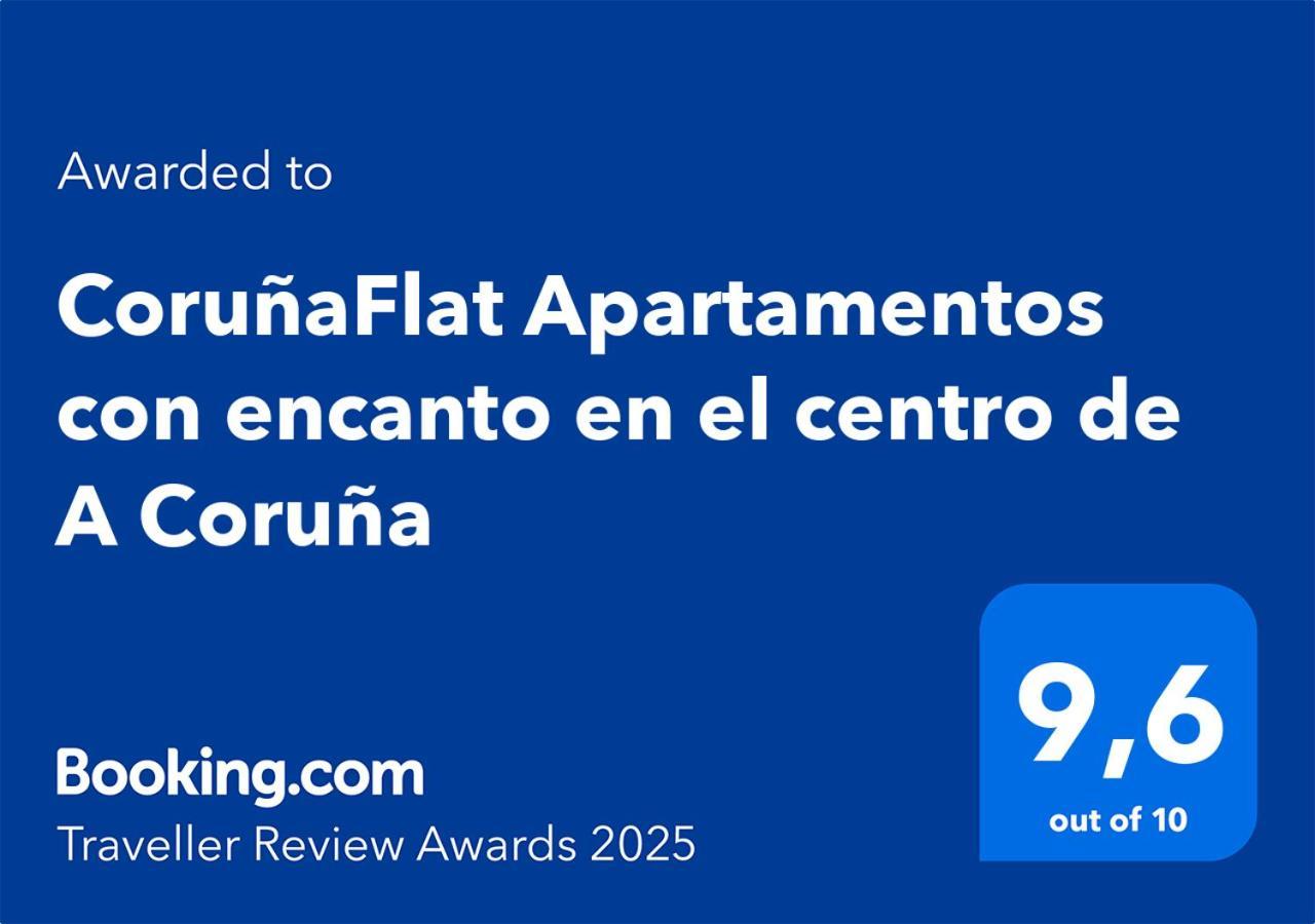 Corunaflat Apartamentos Con Encanto En El Centro De A Coruña Eksteriør billede